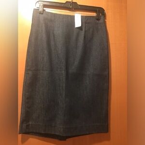 Ann Taylor Denim Pencil Skirt, size 2